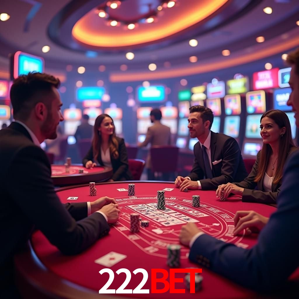 A Experiência Imersiva dos Cassinos Ao Vivo no 222bet